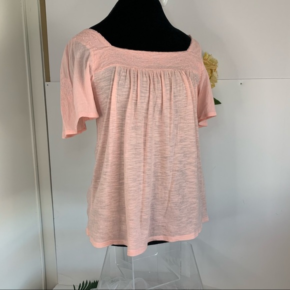Lucky Brand Pink
Embroidered Square-Neck Top Med - Picture 2 of 8